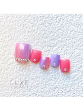 リュクス 流山おおたかの森店(Luxe)/フット定額デザイン11400円