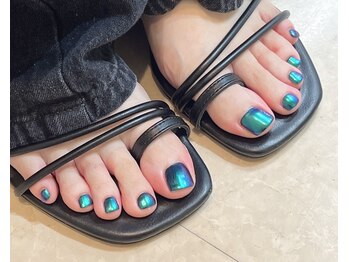 はあとねいる 盛岡仙北店/マグネットフットネイル