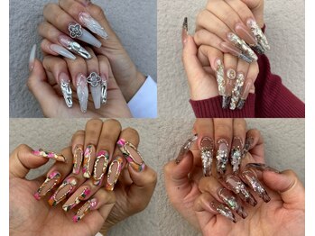 エンヴィネイルズ 豊橋店(envy nails)の写真/ロングでもショートでも美フォルムに自信あり♪爪先を綺麗に魅せる極上のシンプルネイルもお任せください♪