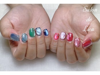サロン ドゥ リヤン(Salon de Lien)/【7月限定】enoi欲張りネイル