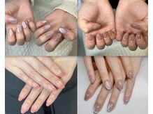ネスレ ネイル(NESTLE NAIL)の雰囲気(オフィスネイルに使えるくすみピンク、ベージュもございます♪)