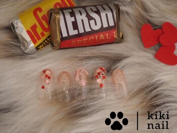 キキネイル たまプラーザ店(kikinail)/バレンタインネイル/ハート