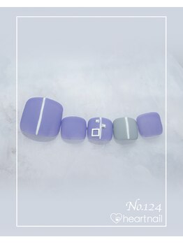 はあとねいる 野々市駅前店/フットネイル:No.124