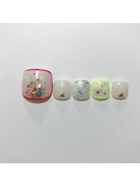 夏フット☆