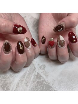 エステティックアンドネイル ローズ(ESTHETIC&NAIL Rose)/バレンタインネイル