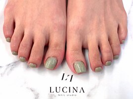 Hー30 ラメ入りピスタチオカラー