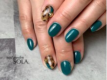 ソラ(SOLA.)/ボッテガグリーン×レオパード