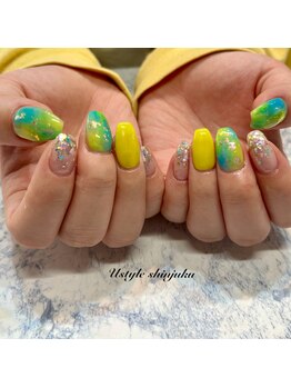 ユースタイル 新宿店(U-style)/初夏ネイル