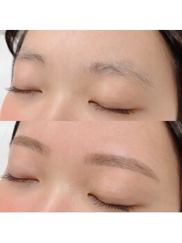 ミニョン(mignon)/アイブロウデザイン+Wax脱毛