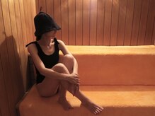 プライベートサウナと水風呂を完備しています。