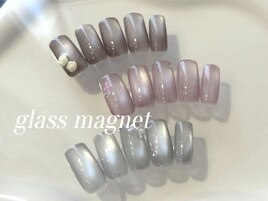 【定額】glass magnet design