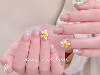 アナネイル(ANNA Nail)/3D花ネイル
