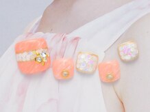 ネイルサロン クランベリー(Cranberry)/61.大人女性のフットネイル