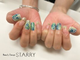春　夏　フラワー　フレンチ
