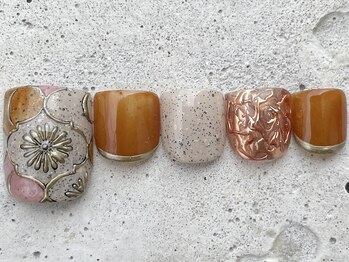 フリークネイル(FREAK Nail)/モロッコスプリングFOOT ¥13500