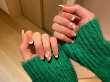 ネイルアンドアイラッシュスタジオ シュシュ(chouchou)/春夏秋冬！ハートもりもりネイル