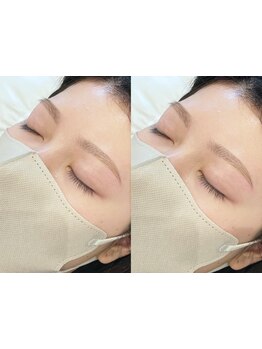 アイブロウメニューがあるサロン