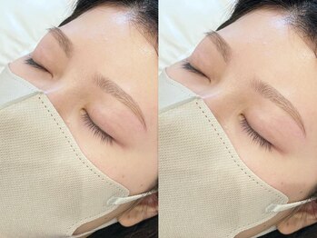 アイラッシュ ティル(eyelash till)の写真/【主張しすぎる眉毛を解決】お顔のバランスを見て邪魔をしない眉毛をご提案☆ナチュラル眉が高持続◎