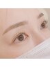 〔眉×まつ毛セット〕まつ毛パーマ+マッチングアイブロウ￥9,350