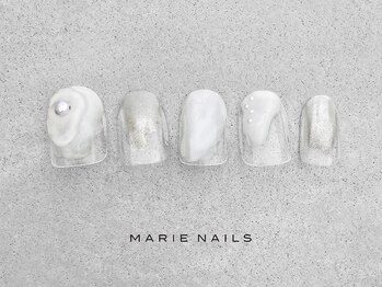 マリーネイルズ 横浜店(MARIE NAILS)/定額¥7,700 ニュアンス 0816