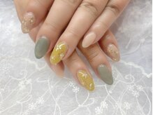 リベレ 福島店(LIBELLE)/フラワーネイル/春ネイル