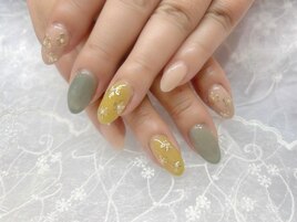 フラワーネイル/春ネイル