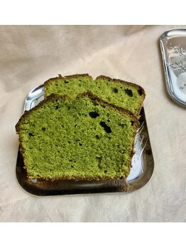 サクラ(Sakura)/WHチョコと抹茶のパウンドケーキ