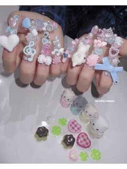 ノーリミットオオサカ 心斎橋(NOLIMIT.OSAKA)/持ち込み/長さだし/つけ放題