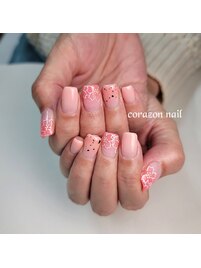 HAND☆120分☆フラワーネイル