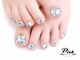 ネイルコレクション ピンク(Nail Collection Pink)の写真/フットキャンペーン★ストーン・パーツ放題￥4990＆親指ストーン＋甘皮ケア付￥4990が大人気！