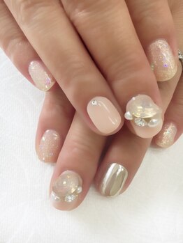 ネイルサロン ティアラリュクス 市川北口店(Tiara Luxe)/ミラーネイル