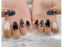 パールビューティーラッシュアンドネイル(Pearl Beauty Lash nail)/ペイズリー柄