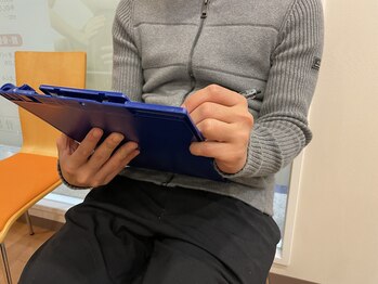 整体 骨盤調整サロン ボディライト フレンテ西宮店/初めての方は問診表のご記入を。