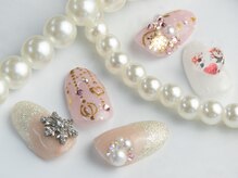 カラーズ 浜松店(colors)/雪の結晶ネイル☆