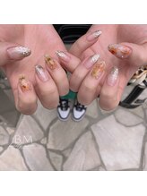 ビューティームーン(beauty moon)/くすみドライフラワー×ラメグラ