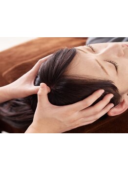 ヘッドスパで癒されたい