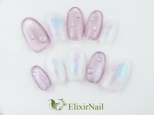 エリクサーネイル 五反田(Elixir Nail)/定額a シンプル/クーポン使用