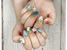 ラソネイル(Lazo Nail)の雰囲気（クリームソーダネイル）