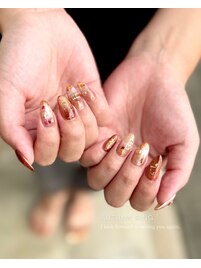 定額◆秋リングネイルニュアンス