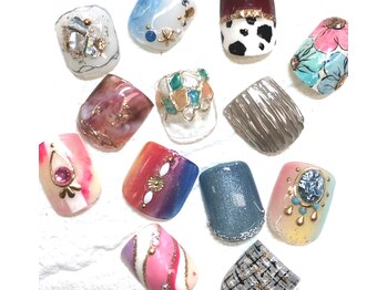 フランベル(franc belle)/ＦＯＯＴネイル