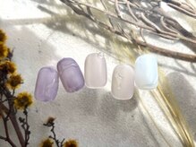 グラッドネイル 銀座店(GLAD nail)/マット水滴ニュアンス