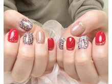ビューイング(美ing)/チェック柄 ツイードネイル
