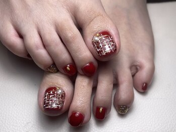 サロン ド リーナ(salon de RINA)/ツイードネイル