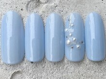 フリークネイル(FREAK Nail)/シンプルパールライン ¥7000