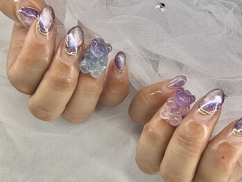 リゲルグロウ(RIGEL Glow)/くまネイル