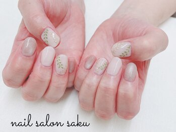 サク(saku)/定額デザイン/リーフ