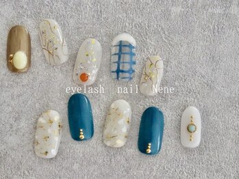 ネイルネネ 千葉中央店(nail Nene)の写真/ショートネイルこそお洒落に♪自爪に優しいパラジェル&絶妙ニュアンスで短い爪を活かしたトレンド美爪へ☆