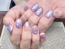 持ち込み傘×水滴梅雨ネイル