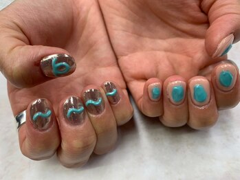 イビズ 新宿店(eviz)/ニュアンスネイル