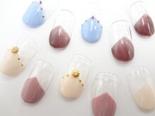 ネイルサロン クイール 小山店(NAIL SALON QUILL)/三角フレンチ